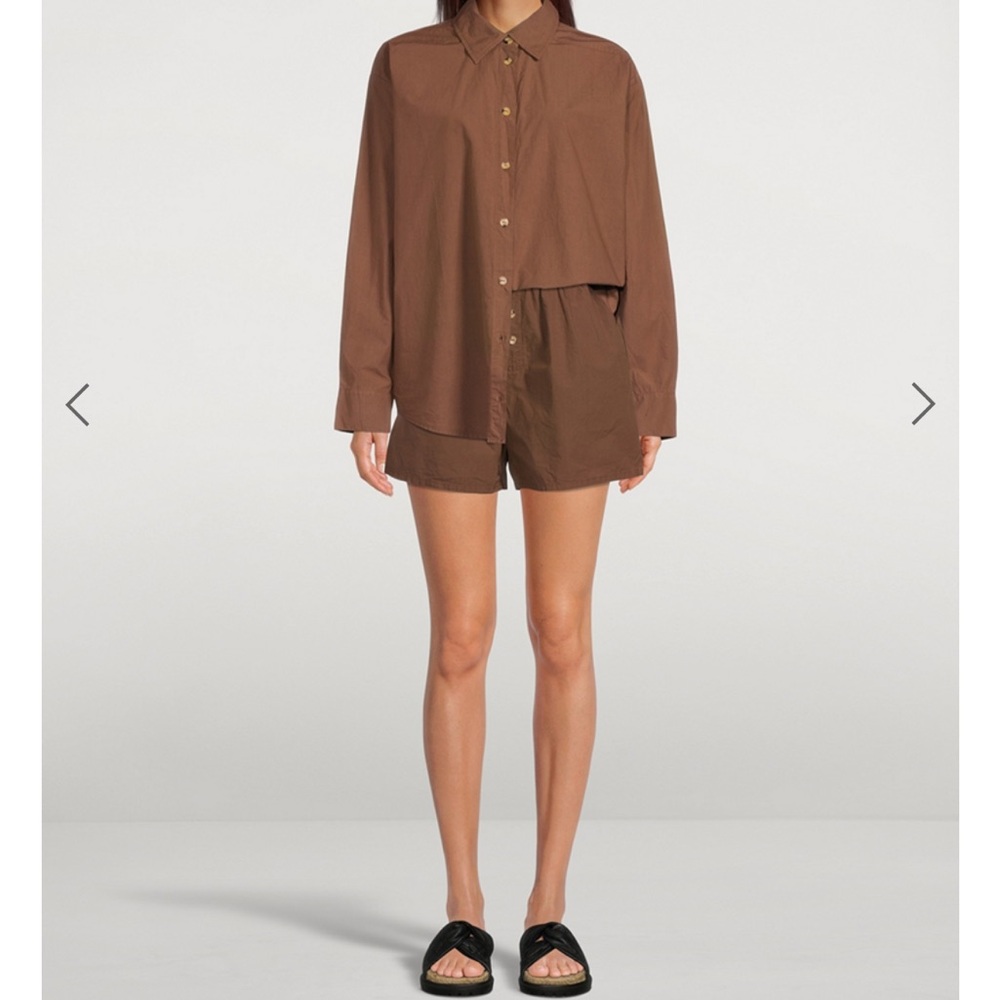 DONNI Cotton Poplin Shirt - Picture 5 of 8
